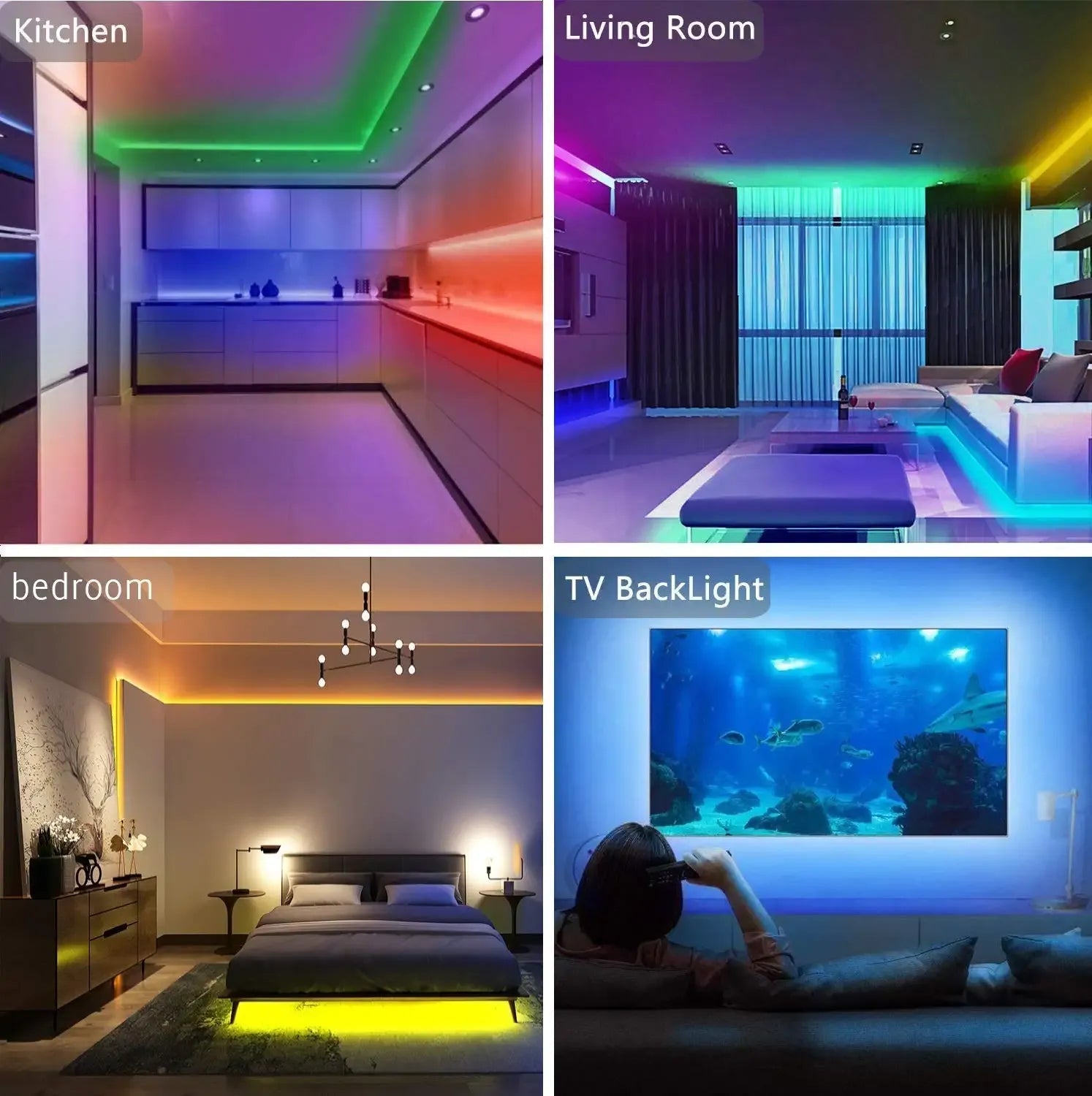 Smart TUYA WIFI RGBIC Light Strip LT92