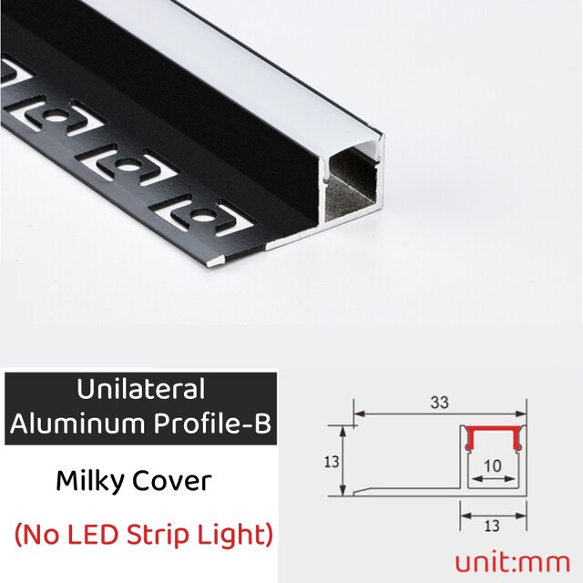 Recessed LED Aluminum Linear Trough LT60