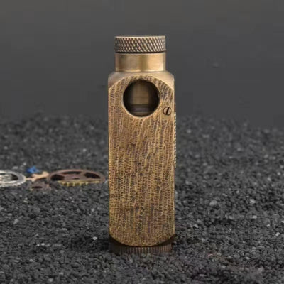 Handmade Pure Copper Carving Kerosene Lighter SR88