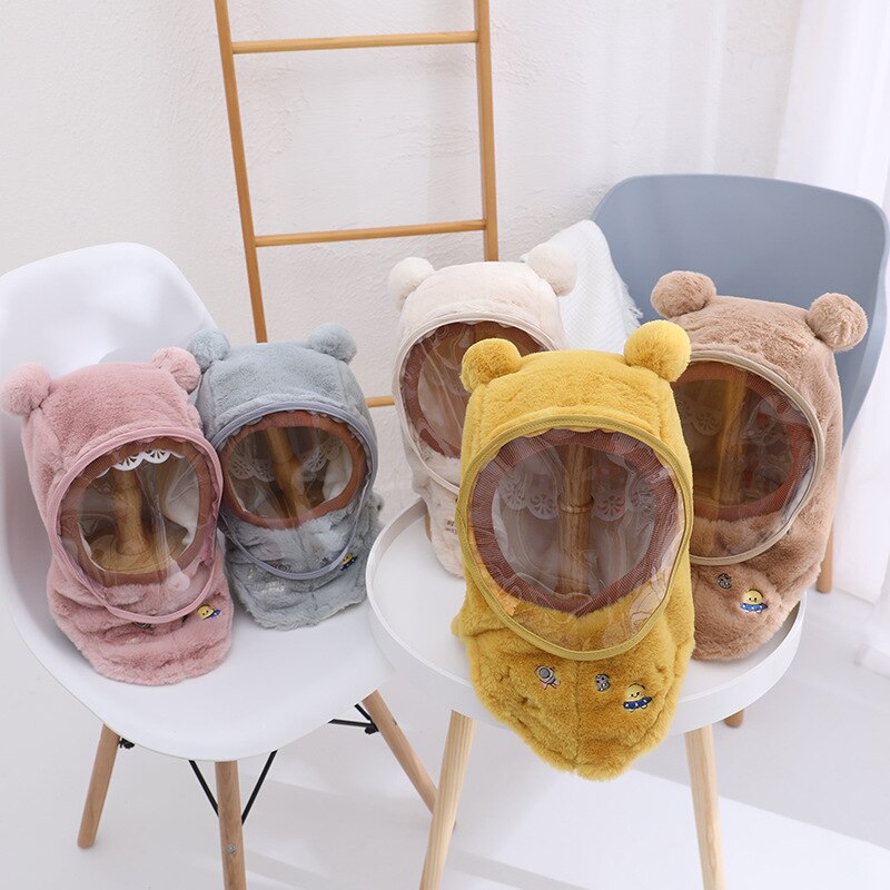 Winter Children Hat Cute Windproof Mask BB18 YEECHOP