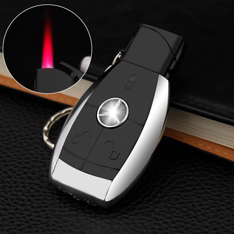 Car Key Rechargeable Inflatable Metal Lighter SR96