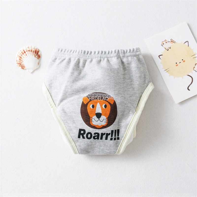 Cartoon Gauze Training Pants Diaper BB16 YEECHOP