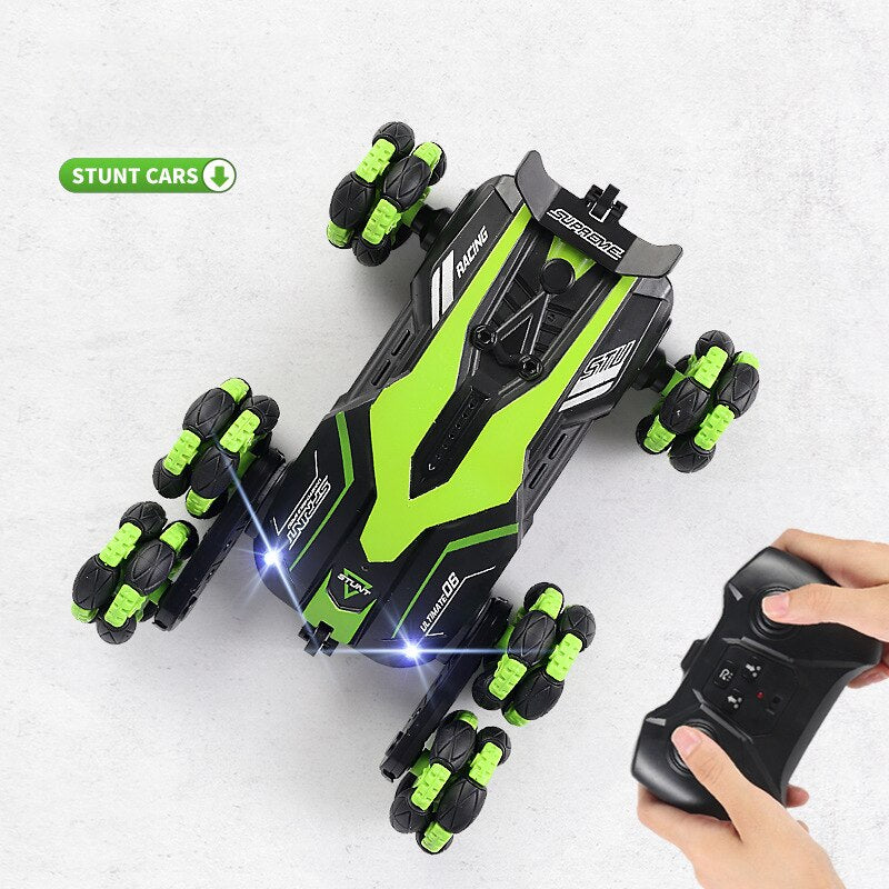 8 Wheels Spray Stunt Drift Remote Control Car RC13 YEECHOP