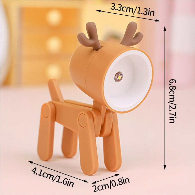 Cute Folding Mini Desk Lamp LT52