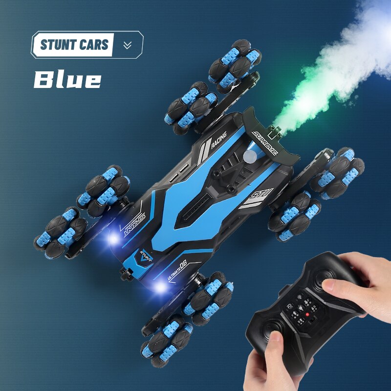 8 Wheels Spray Stunt Drift Remote Control Car RC13 YEECHOP