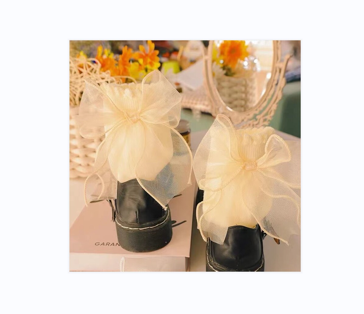 Bow Couple Mignon Chaussettes SC12