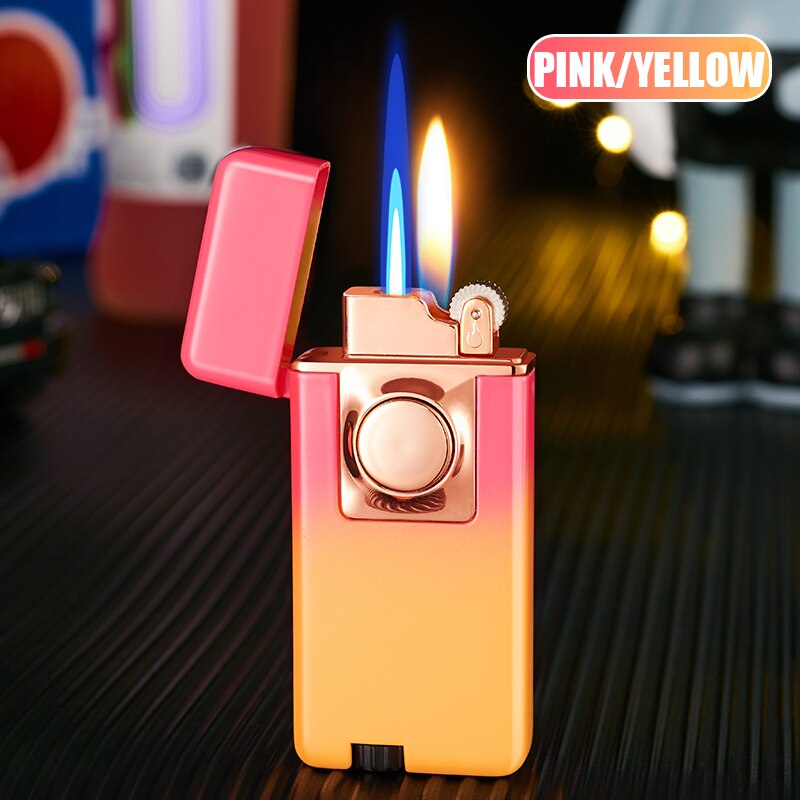 2 in 1 Gradient Windproof Lighter SR93