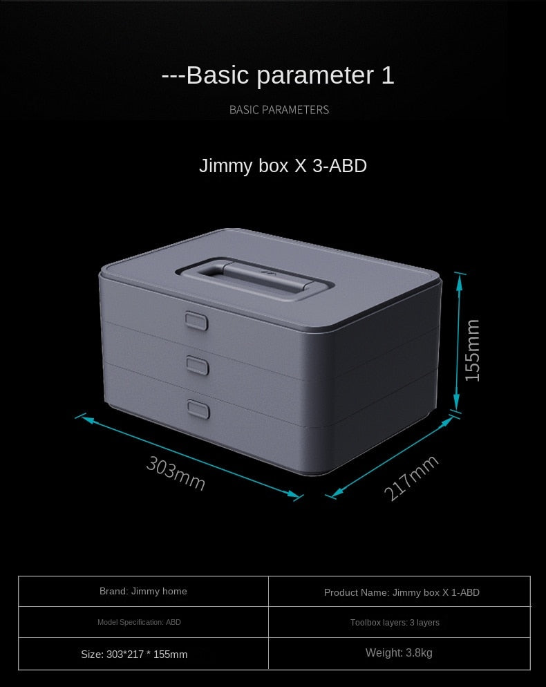 Layered Any Combination Common Hardware Toolbox TL15