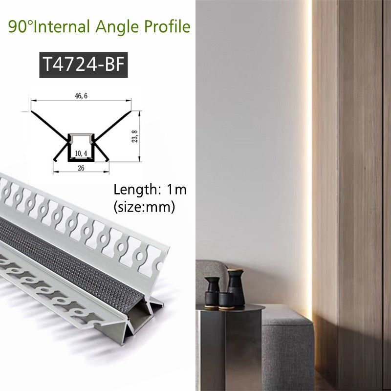 Led Ceiling Trough Recessed LED Aluminum Linear Trough LT60