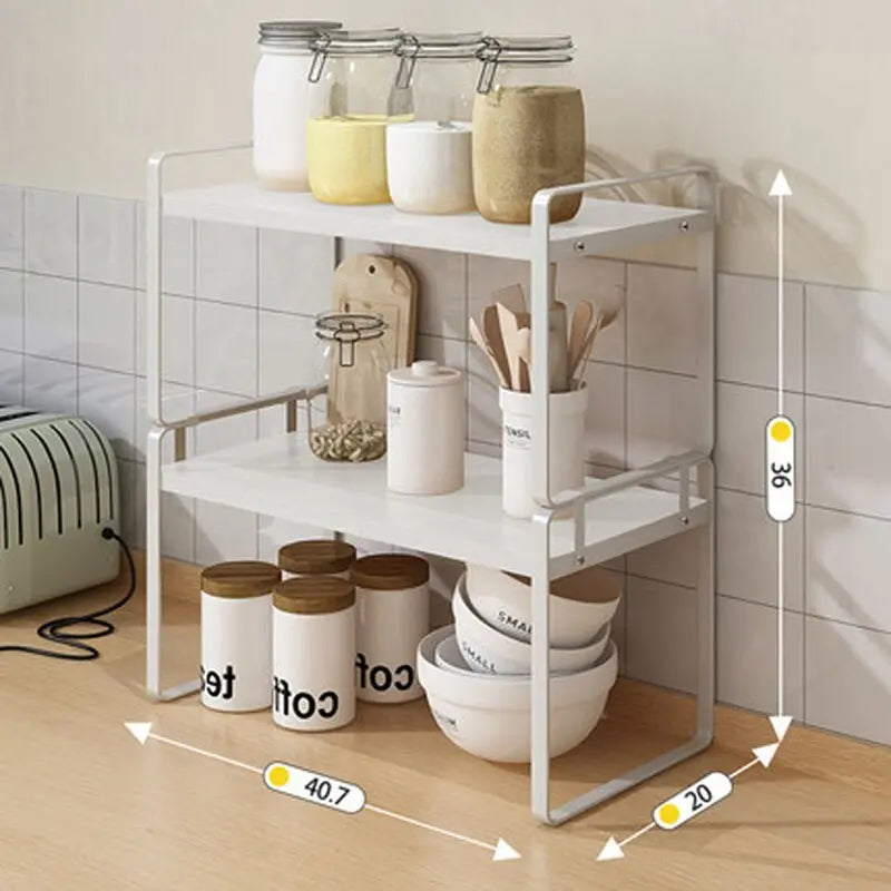 Simple Multi-layer Storage Shelves KT36 YEECHOP