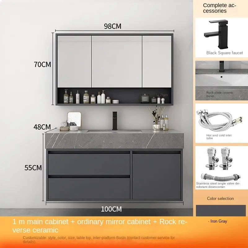 Slate Bathroom Cabinet Combination BT10 YEECHOP