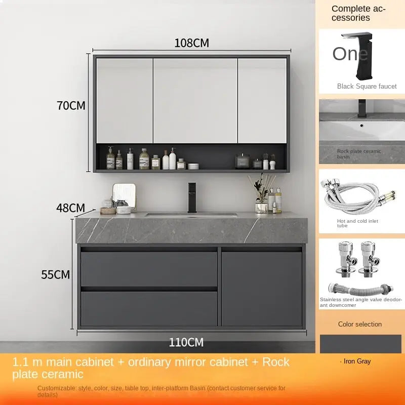 Slate Bathroom Cabinet Combination BT10 YEECHOP