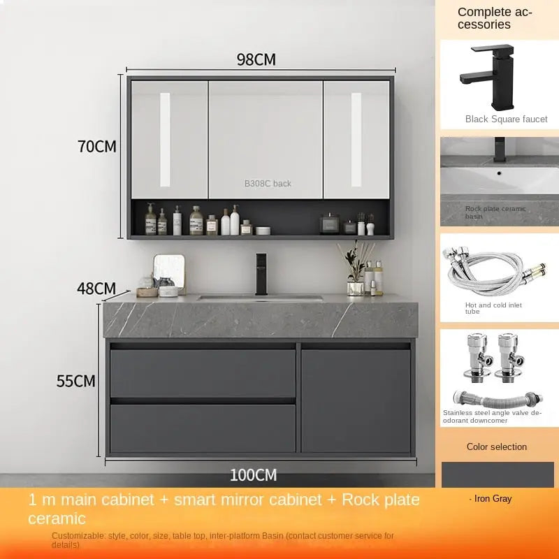 Slate Bathroom Cabinet Combination BT10 YEECHOP