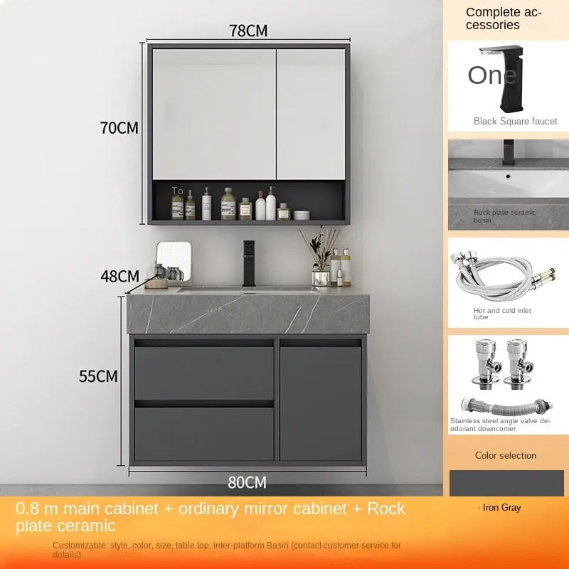 Slate Bathroom Cabinet Combination BT10 YEECHOP