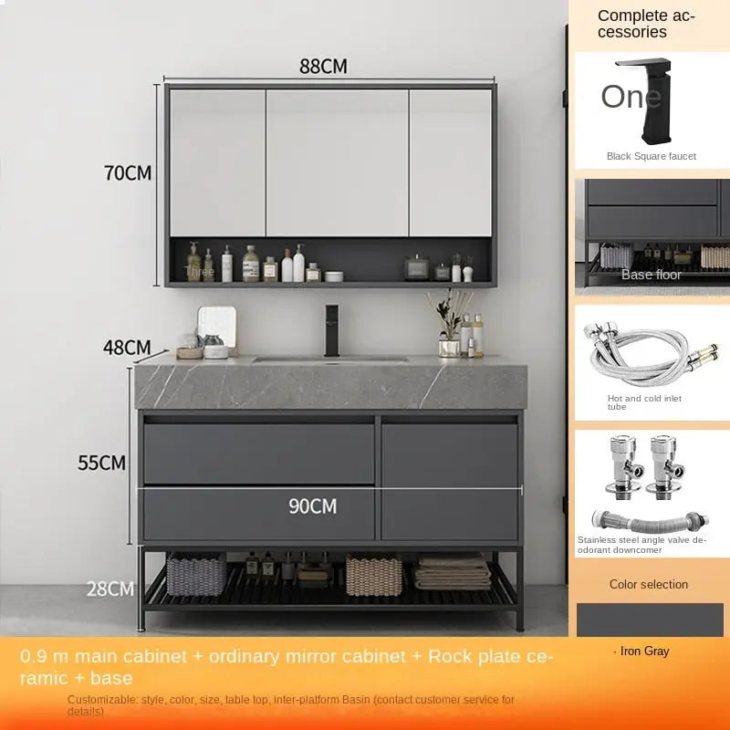 Slate Bathroom Cabinet Combination BT10 YEECHOP