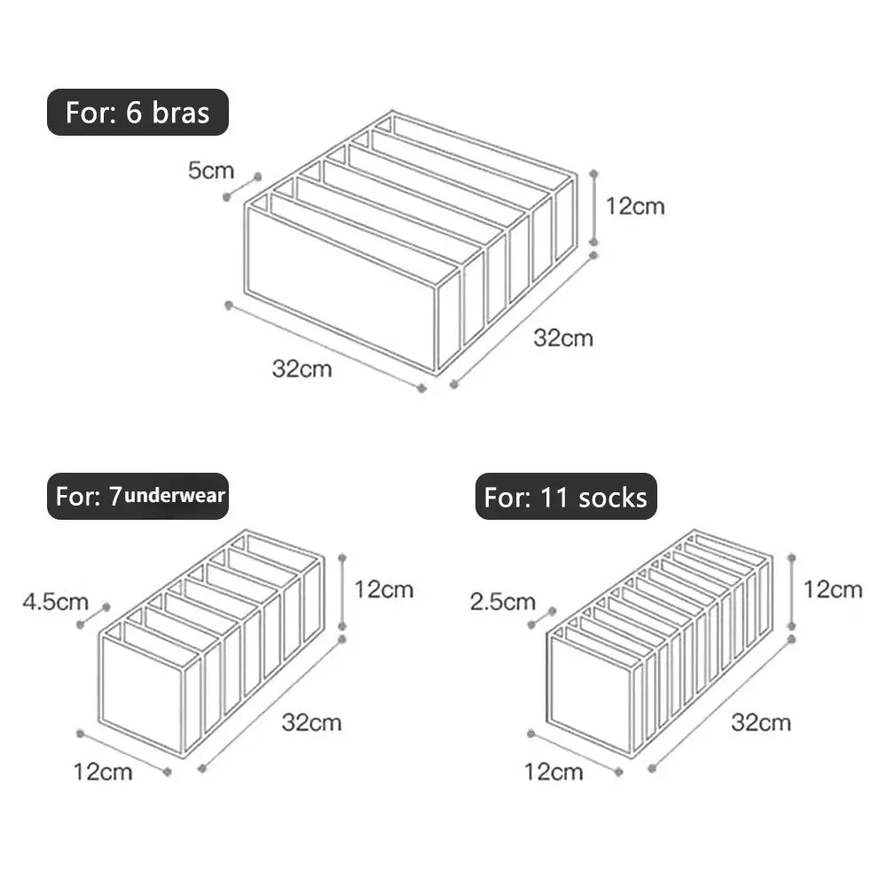 Socks Underwears Clothes Organizer HM3 YEECHOP