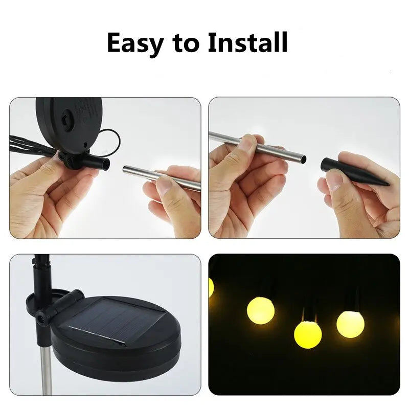 Solar LED Outdoor Waterproof Firefly Lights LT26 YEECHOP