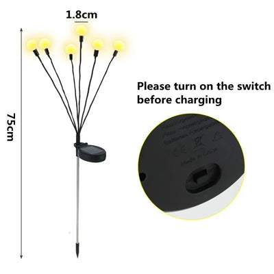Solar LED Outdoor Waterproof Firefly Lights LT26 YEECHOP