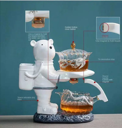 Space Bear Automatic Tea Set TS42 YEECHOP