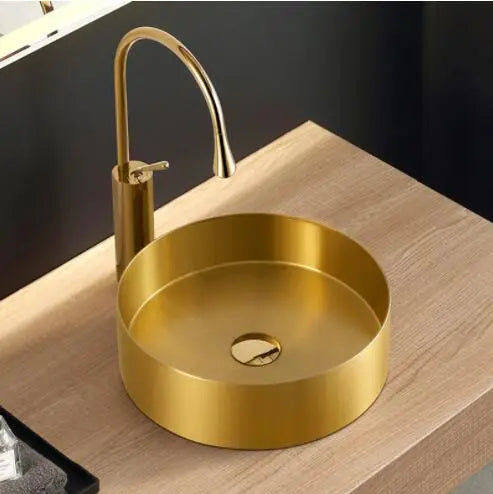 Stainless Round Platform + Sensor Faucet BT9 YEECHOP