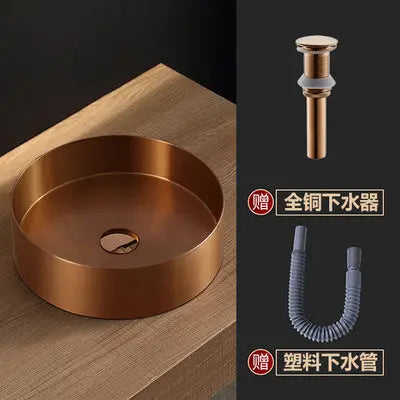 Stainless Round Platform + Sensor Faucet BT9 YEECHOP