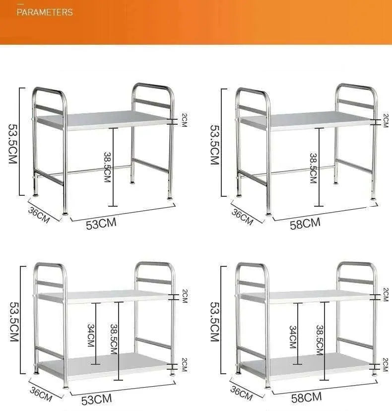 Stainless Steel Extendable Microwave Shelf KT23 YEECHOP