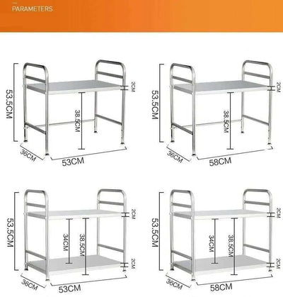 Stainless Steel Extendable Microwave Shelf KT23 YEECHOP