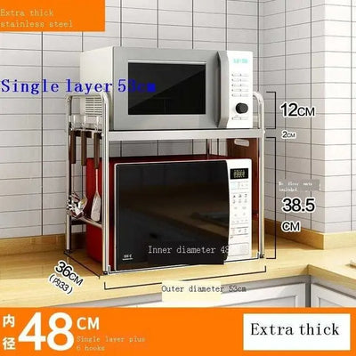 Stainless Steel Extendable Microwave Shelf KT23 YEECHOP