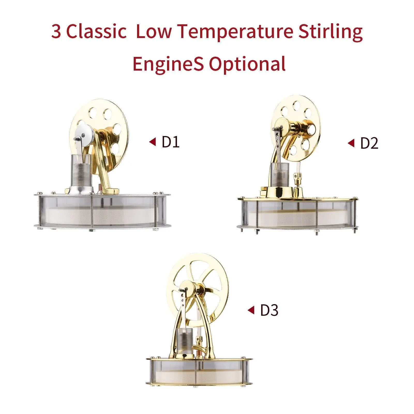 Stirling Engine Assembled MC11 YEECHOP