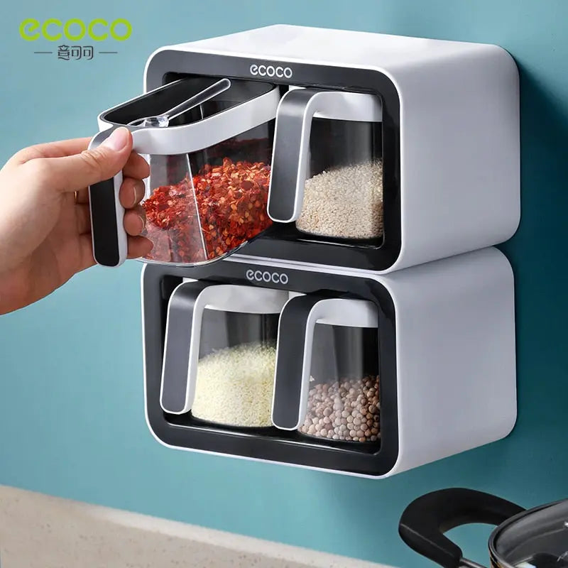 Wall Mount Spice Rack storage box