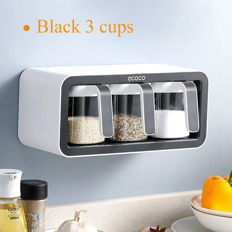 Wall Mount Spice Rack storage box HM14 YEECHOP