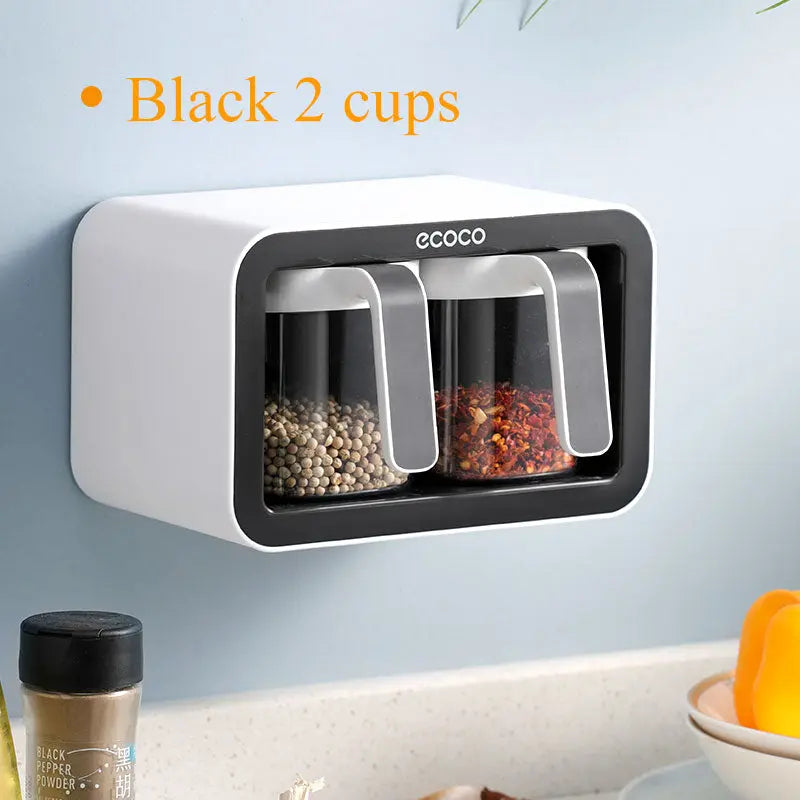 Wall Mount Spice Rack storage box HM14 YEECHOP