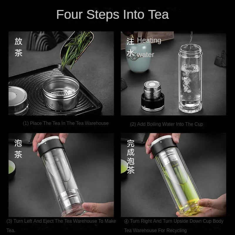 Dynamic Cup Tea Smart Magnetic Elastomeric Business Tea Cup TS46