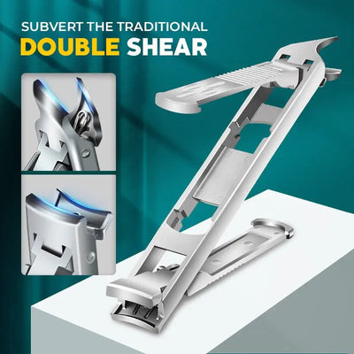 stainless steel foldable double-ended nail clipper tool SR20 YEECHOP